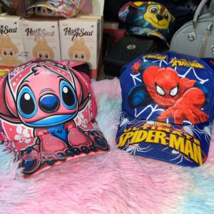gorras-orejas-stich-spiderman
